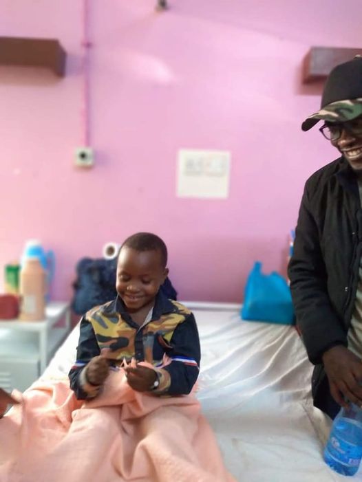 Baby kasaka at Kiambu Level 5 hospital