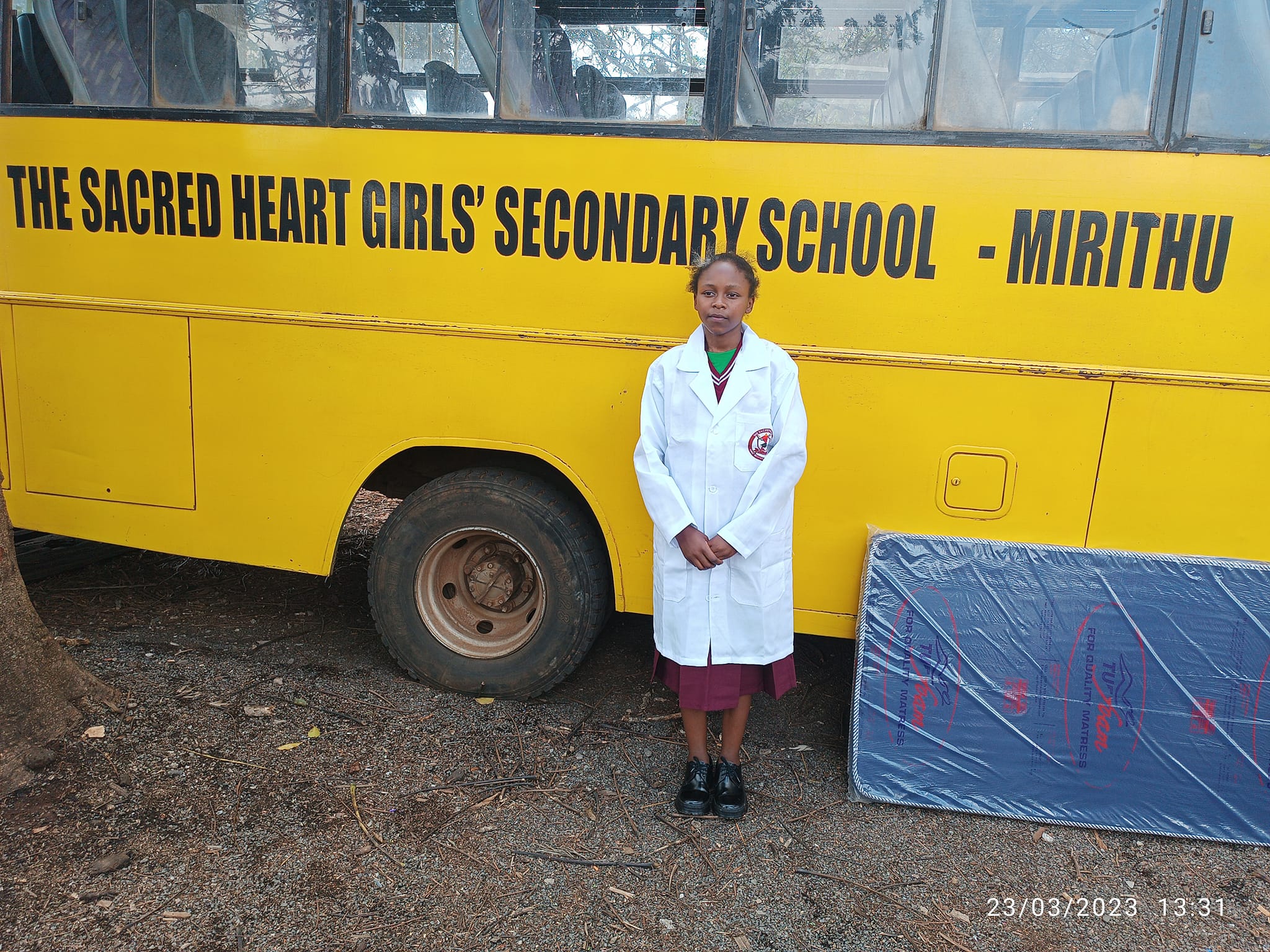 Mercy Wanja a Student at Mirithu Girls